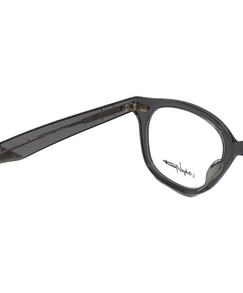 YOHJI YAMAMOTO（ヨウジヤマモト）YOHJI YAMAMOTO (ヨウジヤマモト) 伊達眼鏡 グレー サイズ:50□21-145の古着・服飾アイテム