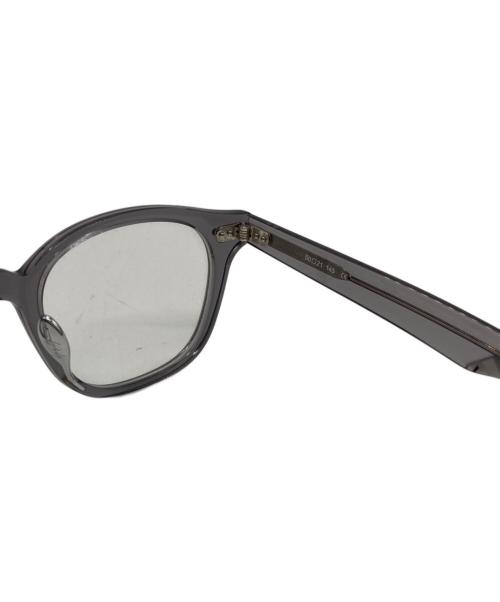 YOHJI YAMAMOTO（ヨウジヤマモト）YOHJI YAMAMOTO (ヨウジヤマモト) 伊達眼鏡 グレー サイズ:50□21-145の古着・服飾アイテム