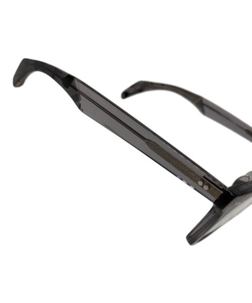 YOHJI YAMAMOTO（ヨウジヤマモト）YOHJI YAMAMOTO (ヨウジヤマモト) 伊達眼鏡 グレー サイズ:50□21-145の古着・服飾アイテム