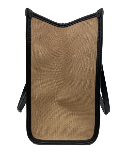 GIANNI CHIARINI（ジャンニ キアリーニ）GIANNI CHIARINI (ジャンニ キアリーニ) キャンバストートバッグ ベージュの古着・服飾アイテム
