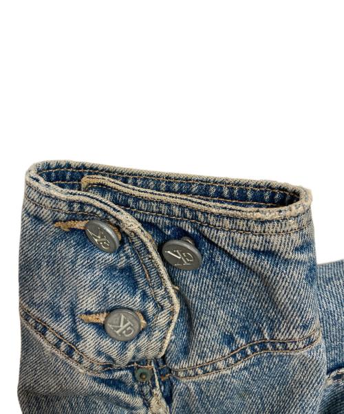 ck Calvin Klein（シーケーカルバンクライン）ck Calvin Klein (シーケーカルバンクライン) 90’Sデニムカバーオール インディゴ サイズ:Mの古着・服飾アイテム