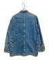 ck Calvin Klein (シーケーカルバンクライン) 90’Sデニムカバーオール インディゴ サイズ:M：10000円