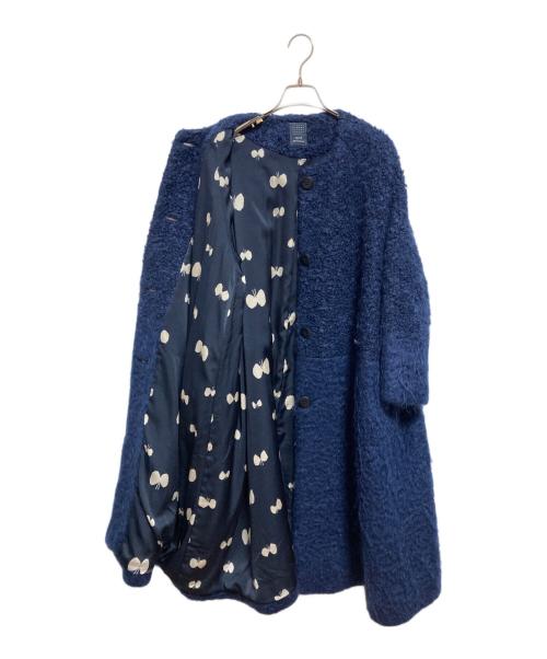 mina perhonen（ミナ ペルホネン）mina perhonen (ミナ ペルホネン) sweet sheep コート ネイビー サイズ:36の古着・服飾アイテム