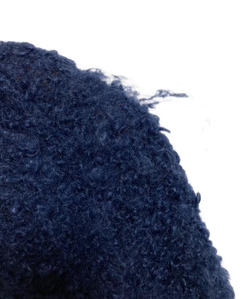 mina perhonen（ミナ ペルホネン）mina perhonen (ミナ ペルホネン) sweet sheep コート ネイビー サイズ:36の古着・服飾アイテム