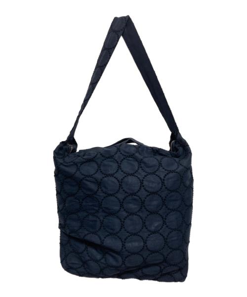 mina perhonen（ミナ ペルホネン）mina perhonen (ミナ ペルホネン) tambourine ショルダーバッグ ネイビーの古着・服飾アイテム