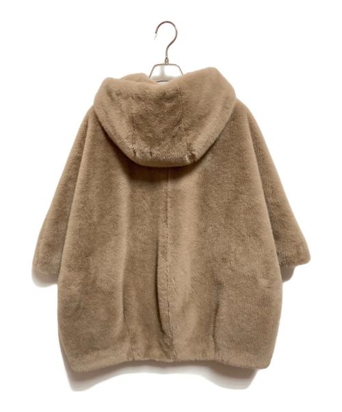 CADUNE（カデュネ）CADUNE (カデュネ) ポンチョ ベージュ サイズ:38の古着・服飾アイテム