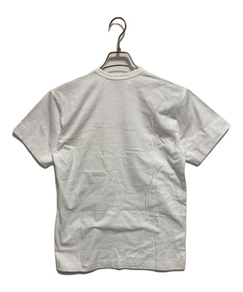 PLAY COMME des GARCONS（プレイコムデギャルソン）PLAY COMME des GARCONS (プレイコムデギャルソン) プリントTシャツ ホワイト サイズ:Sの古着・服飾アイテム