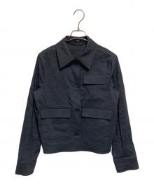 theory（セオリー）の古着「Good Crunch Wash Casual Pocket Jacket」｜ネイビー