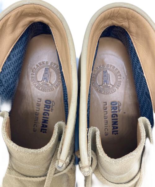 CLARKS（クラークス）CLARKS (クラークス) nanamica (ナナミカ) GORE-TEX Wallabee Boot ベージュ サイズ:26.5ｃｍの古着・服飾アイテム