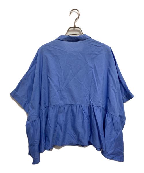 mizuiro-ind（ミズイロインド）mizuiro-ind (ミズイロインド) 切替シャツ ブルー サイズ:-の古着・服飾アイテム