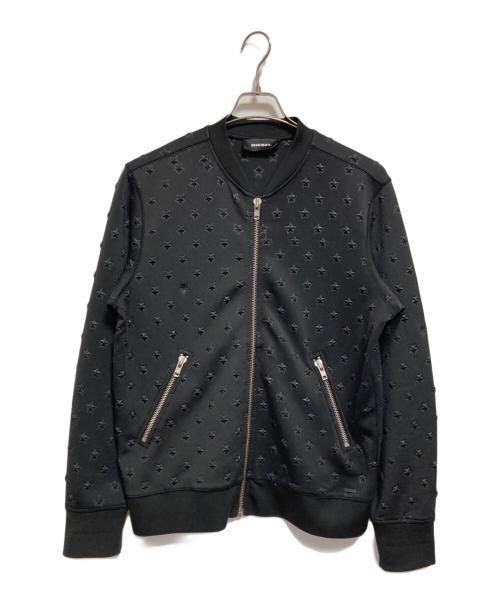 DIESEL（ディーゼル）DIESEL (ディーゼル) トラックジャケット ブラック サイズ:Mの古着・服飾アイテム