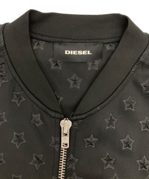 DIESEL（ディーゼル）DIESEL (ディーゼル) トラックジャケット ブラック サイズ:Mの古着・服飾アイテム
