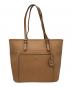 MICHAEL KORS（マイケル・コース）の古着「JET SET ITEM ラージトップジップトート」｜ベージュ