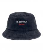 SUPREMEシュプリーム）の古着「Denim Crusher バケットハット」｜ブラック