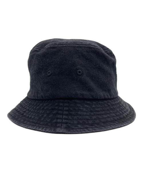 SUPREME（シュプリーム）Supreme (シュプリーム) Denim Crusher バケットハット ブラック サイズ:MEDIUM/LARGEの古着・服飾アイテム