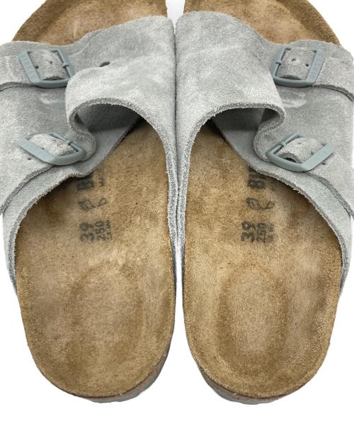 BIRKENSTOCK（ビルケンシュトック）BIRKENSTOCK (ビルケンシュトック) チューリッヒ グレー サイズ:25の古着・服飾アイテム