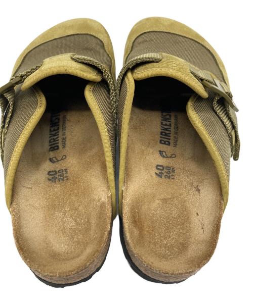 BIRKENSTOCK（ビルケンシュトック）BIRKENSTOCK (ビルケンシュトック) Boston  Nova カーキ サイズ:26cmの古着・服飾アイテム