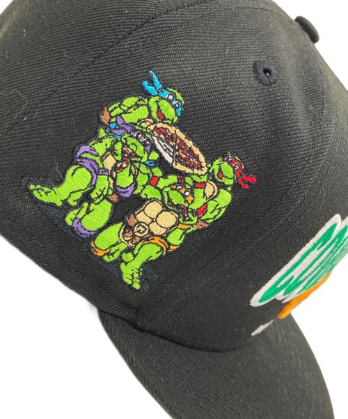 New Era（ニューエラ）New Era (ニューエラ) 59FIFTY Teenage Mutant Ninja Turtles キャップ ブラック サイズ:60.6cmの古着・服飾アイテム