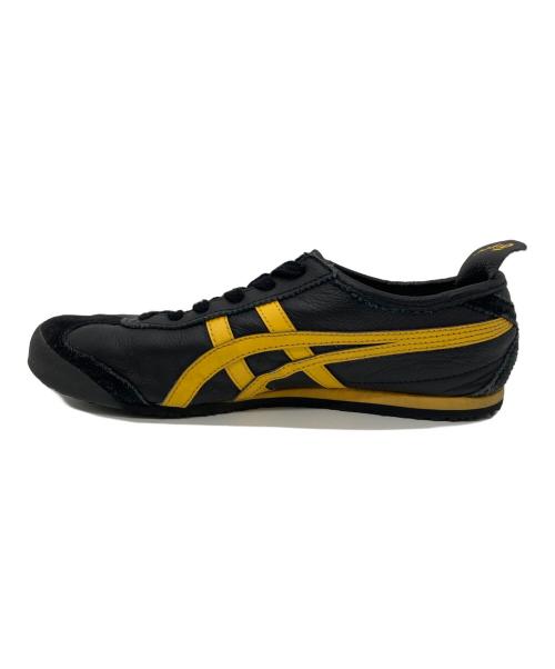 Onitsuka Tiger（オニツカタイガー）Onitsuka Tiger (オニツカタイガー) MEXICO'66 ローカットスニーカー ブラック サイズ:25㎝の古着・服飾アイテム