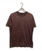 LOUIS VUITTONルイ ヴィトン）の古着「ロゴ刺繍Tシャツ」｜ブラウン