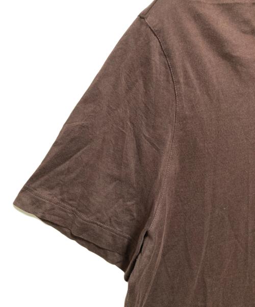 LOUIS VUITTON（ルイ ヴィトン）LOUIS VUITTON (ルイ ヴィトン) ロゴ刺繍Tシャツ ブラウン サイズ:Lの古着・服飾アイテム