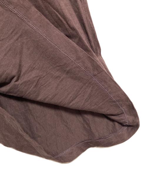 LOUIS VUITTON（ルイ ヴィトン）LOUIS VUITTON (ルイ ヴィトン) ロゴ刺繍Tシャツ ブラウン サイズ:Lの古着・服飾アイテム