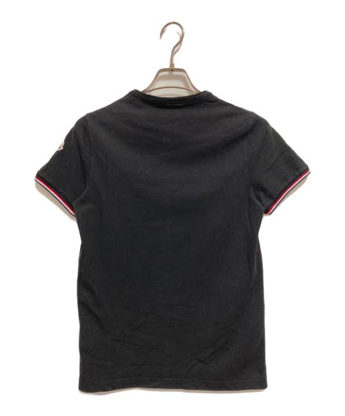 MONCLER（モンクレール）MONCLER (モンクレール) VネックTシャツ ブラック サイズ:Sの古着・服飾アイテム