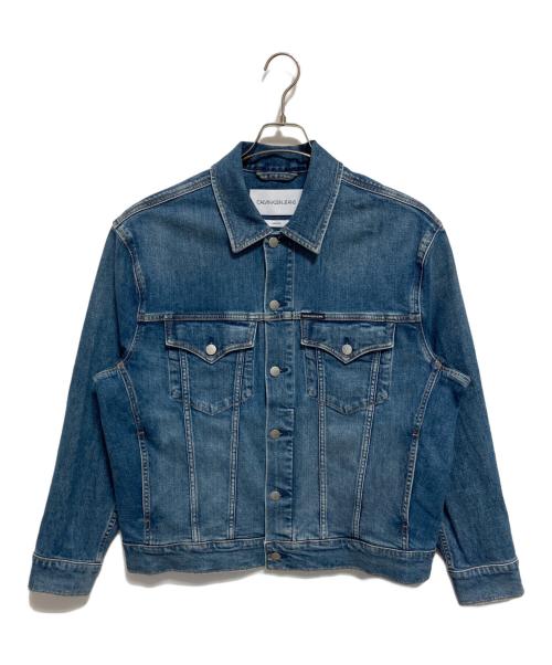 Calvin Klein Jeans（カルバンクラインジーンズ）Calvin Klein Jeans (カルバンクラインジーンズ) デニムジャケット インディゴ サイズ:Mの古着・服飾アイテム