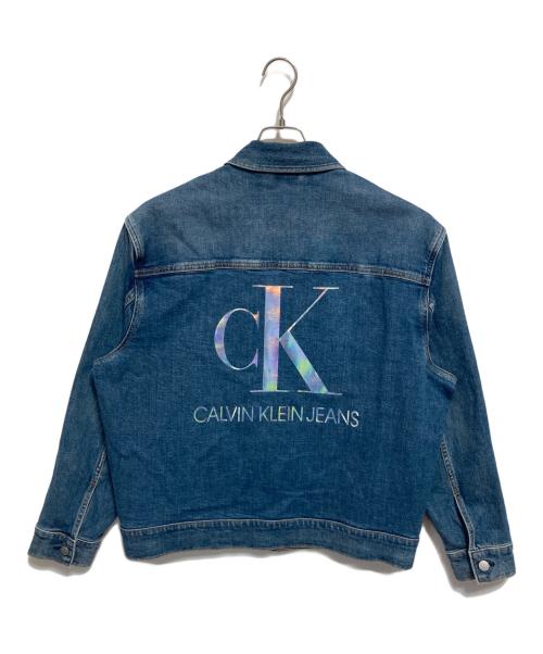 Calvin Klein Jeans（カルバンクラインジーンズ）Calvin Klein Jeans (カルバンクラインジーンズ) デニムジャケット インディゴ サイズ:Mの古着・服飾アイテム
