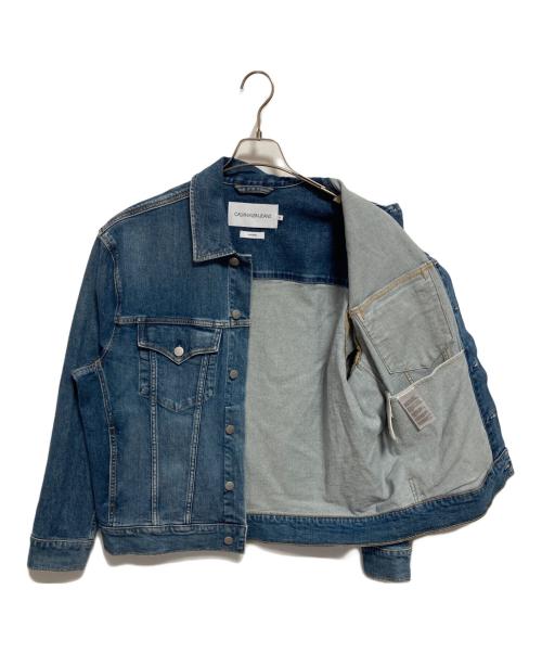 Calvin Klein Jeans（カルバンクラインジーンズ）Calvin Klein Jeans (カルバンクラインジーンズ) デニムジャケット インディゴ サイズ:Mの古着・服飾アイテム