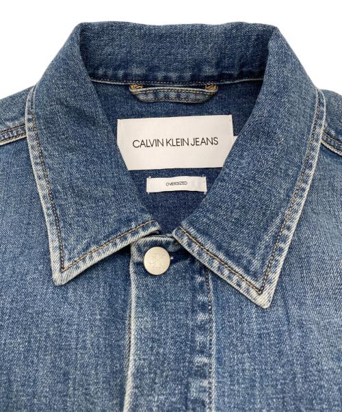 Calvin Klein Jeans（カルバンクラインジーンズ）Calvin Klein Jeans (カルバンクラインジーンズ) デニムジャケット インディゴ サイズ:Mの古着・服飾アイテム