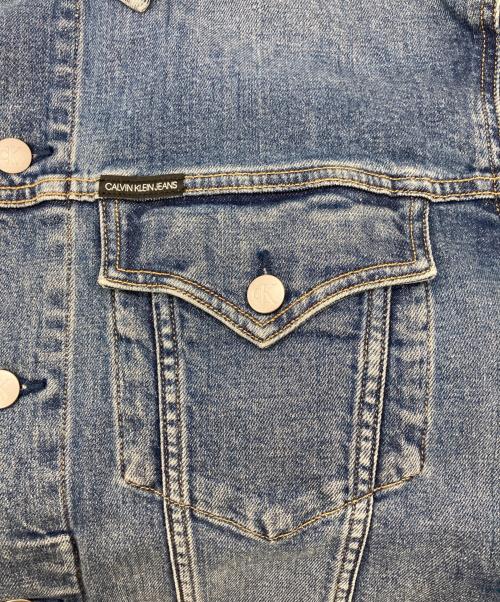 Calvin Klein Jeans（カルバンクラインジーンズ）Calvin Klein Jeans (カルバンクラインジーンズ) デニムジャケット インディゴ サイズ:Mの古着・服飾アイテム