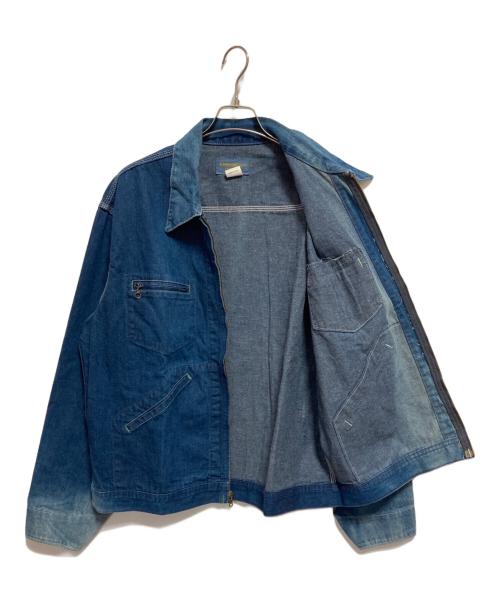 OSH KOSH B'gosh（オシュコシュ ビゴッシュ）OSH KOSH B'gosh (オシュコシュ ビゴッシュ) 70’Sデニムジップジャケット インディゴ サイズ:SIZE 48（手書き）の古着・服飾アイテム