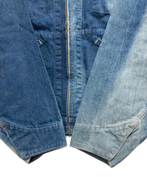 OSH KOSH B'gosh（オシュコシュ ビゴッシュ）OSH KOSH B'gosh (オシュコシュ ビゴッシュ) 70’Sデニムジップジャケット インディゴ サイズ:SIZE 48（手書き）の古着・服飾アイテム