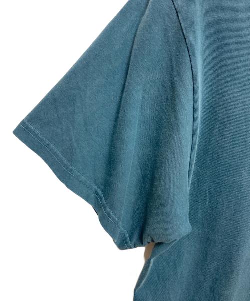 stussy（ステューシー）stussy (ステューシー) トランペットマンプリントTシャツ グリーン サイズ:Sの古着・服飾アイテム