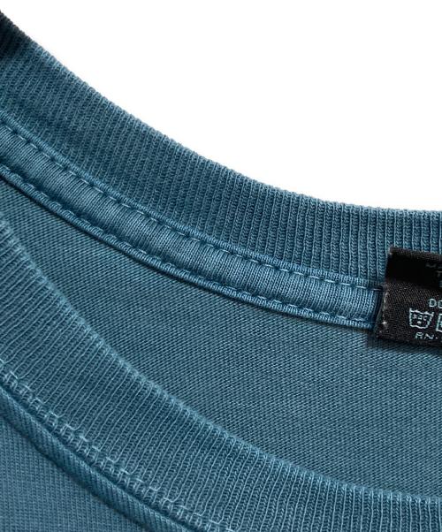 stussy（ステューシー）stussy (ステューシー) トランペットマンプリントTシャツ グリーン サイズ:Sの古着・服飾アイテム