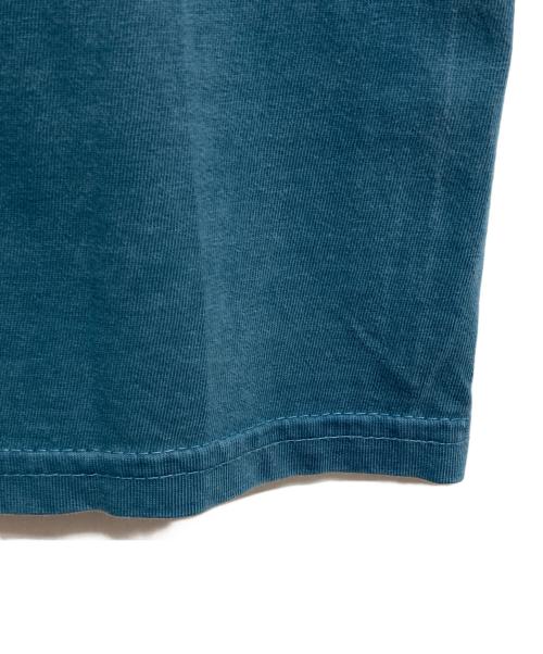 stussy（ステューシー）stussy (ステューシー) トランペットマンプリントTシャツ グリーン サイズ:Sの古着・服飾アイテム