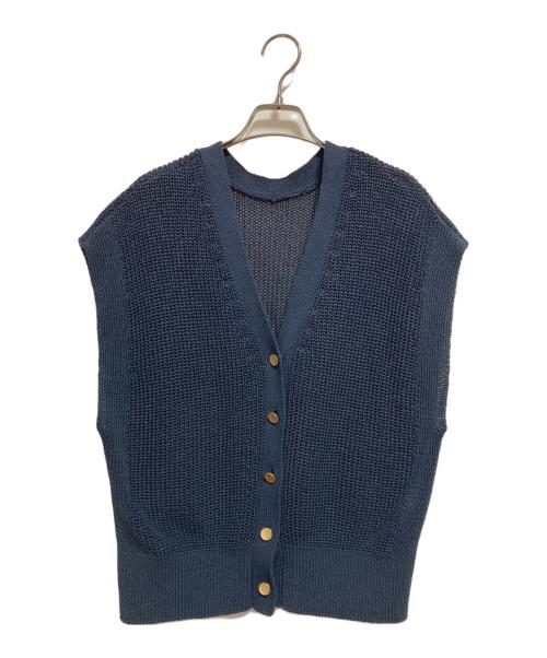 Noble（ノーブル）Noble (ノーブル) Newペーパーヤーンベスト ネイビー サイズ:なしの古着・服飾アイテム