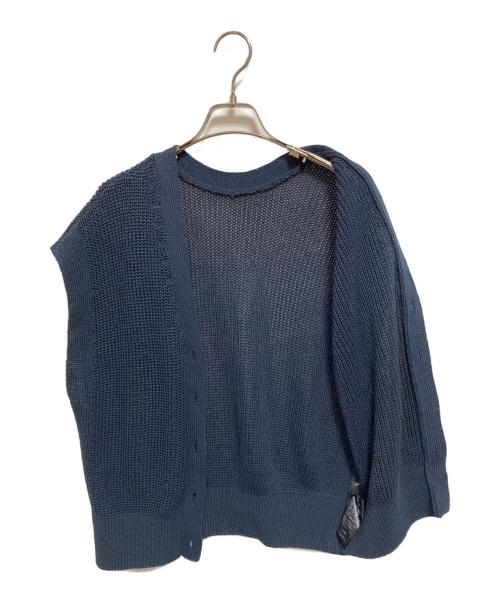 Noble（ノーブル）Noble (ノーブル) Newペーパーヤーンベスト ネイビー サイズ:なしの古着・服飾アイテム