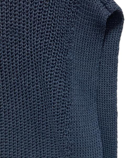 Noble（ノーブル）Noble (ノーブル) Newペーパーヤーンベスト ネイビー サイズ:なしの古着・服飾アイテム