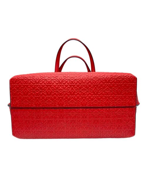 LOEWE（ロエベ）LOEWE (ロエベ) Tショッパー トートバッグ レッドの古着・服飾アイテム