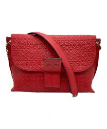 LOEWE（ロエベ）の古着「アベニュー ショルダーバッグ」｜レッド
