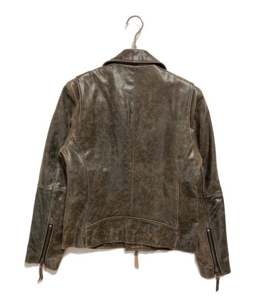 Liugoo Leathers（リューグーレザーズ）Liugoo Leathers (リューグーレザーズ) ライダースジャケット ブラック サイズ:Lの古着・服飾アイテム