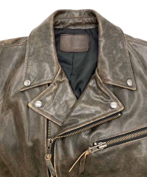 Liugoo Leathers（リューグーレザーズ）Liugoo Leathers (リューグーレザーズ) ライダースジャケット ブラック サイズ:Lの古着・服飾アイテム