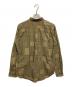 BLACK COMME des GARCONS (ブラックコムデギャルソン) 総柄シャツ オリーブ サイズ:L：8000円