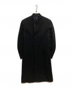ARMANI COLLEZIONIアルマーニ コレツィオーニ）の古着「スタンドカラーロングコート」｜ブラック