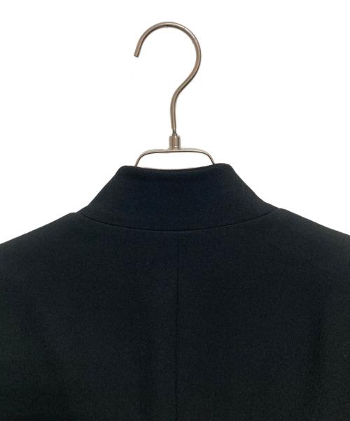 ARMANI COLLEZIONI（アルマーニ コレツィオーニ）ARMANI COLLEZIONI (アルマーニ コレツィオーニ) スタンドカラーロングコート ブラック サイズ:46/Rの古着・服飾アイテム