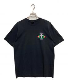 stussy（ステューシー）の古着「Skull Cres Tシャツ」｜ブラック