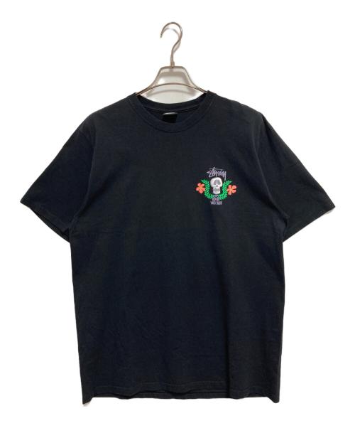 stussy（ステューシー）stussy (ステューシー) Skull Cres Tシャツ ブラック サイズ:Lの古着・服飾アイテム