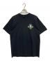 stussy（ステューシー）の古着「Skull Cres Tシャツ」｜ブラック